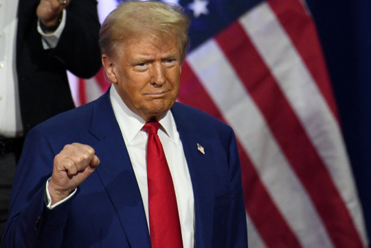 도널드 트럼프 미국 대통령 당선인. 로이터연합